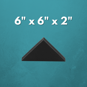 Triangles 6" x 6" x 2"