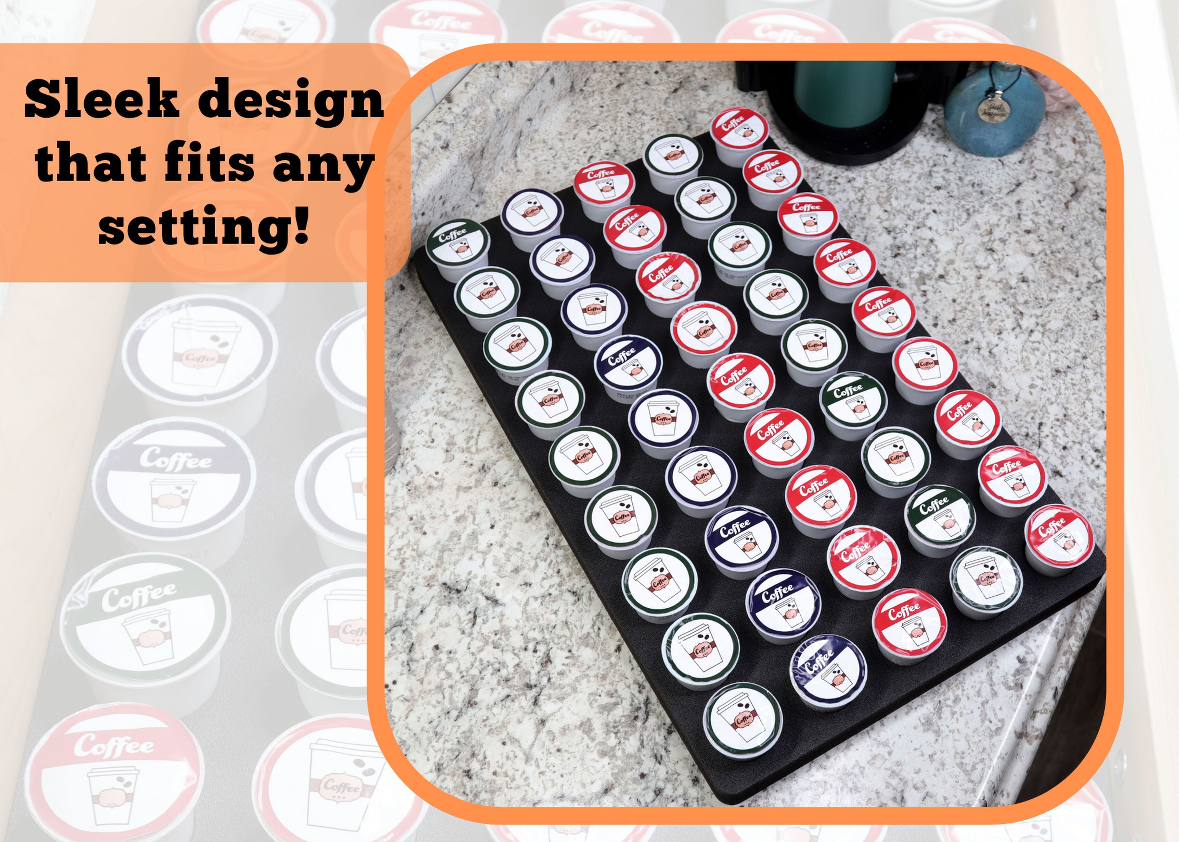 Coffee Pod Organizer Holds 45 Fits Keurig K-Cup 12.75" x 20.25"