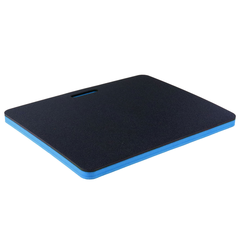 Portable Knee Cushion Blue and Black for Home Garden Work Automotive Workshop and More Durable Thick Comfortable High Density Waterproof Foam 20 x 16 Inches Kneeling Pad