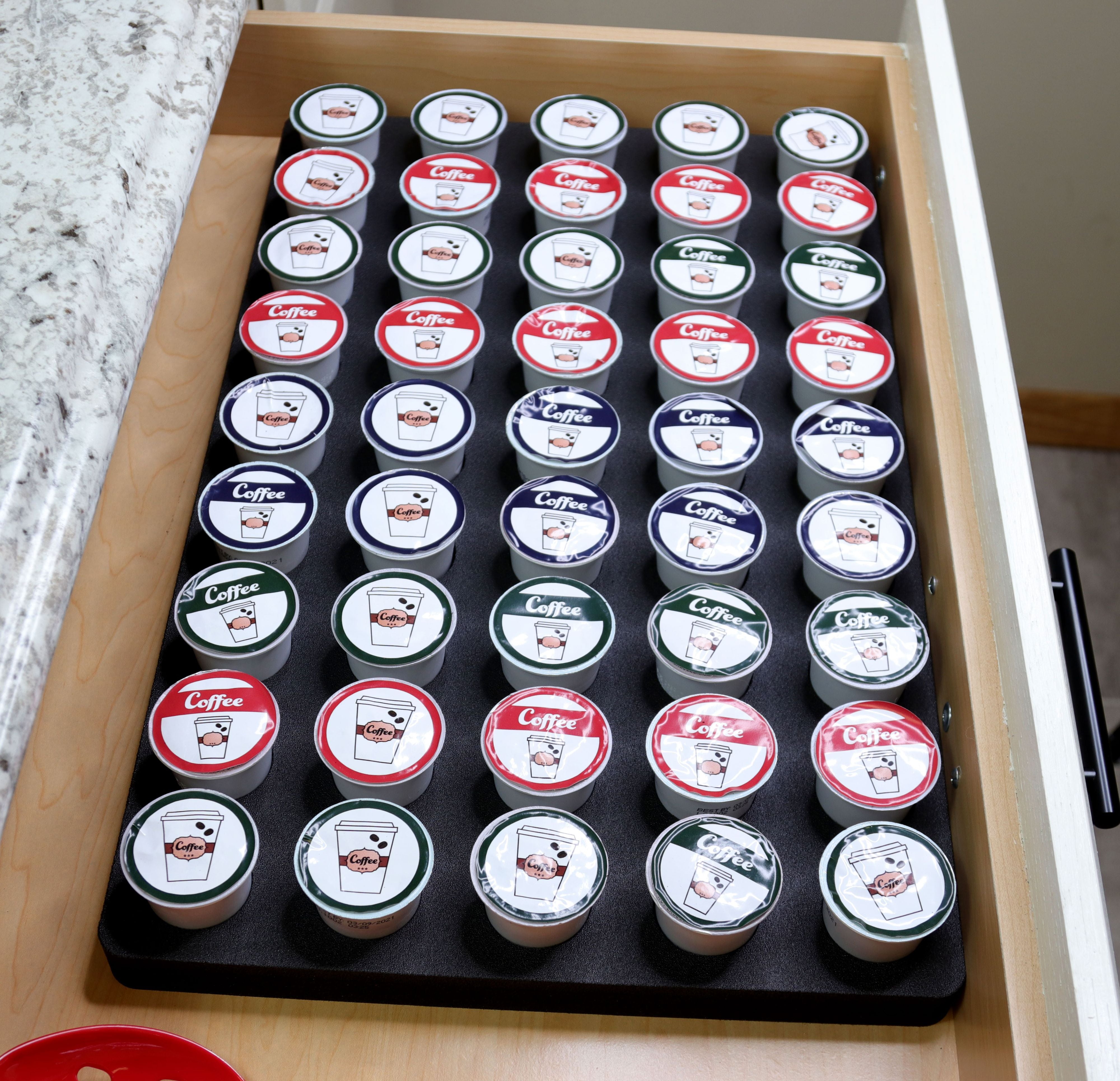 Coffee Pod Organizer Holds 45 Fits Keurig K-Cup 12.75" x 20.25"