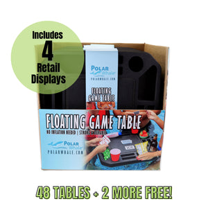 Floating Poker Table 23" - Set of 50 - Retail Display Packaging