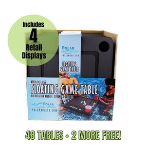 Floating Card Table 23" - Set of 50 - Retail Display Packaging
