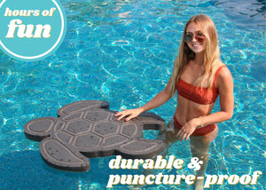 Floating Sea Turtle Lounging Pool Float 40"