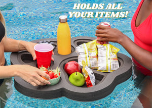 Floating Paw Print Refreshment Tray Pool Float