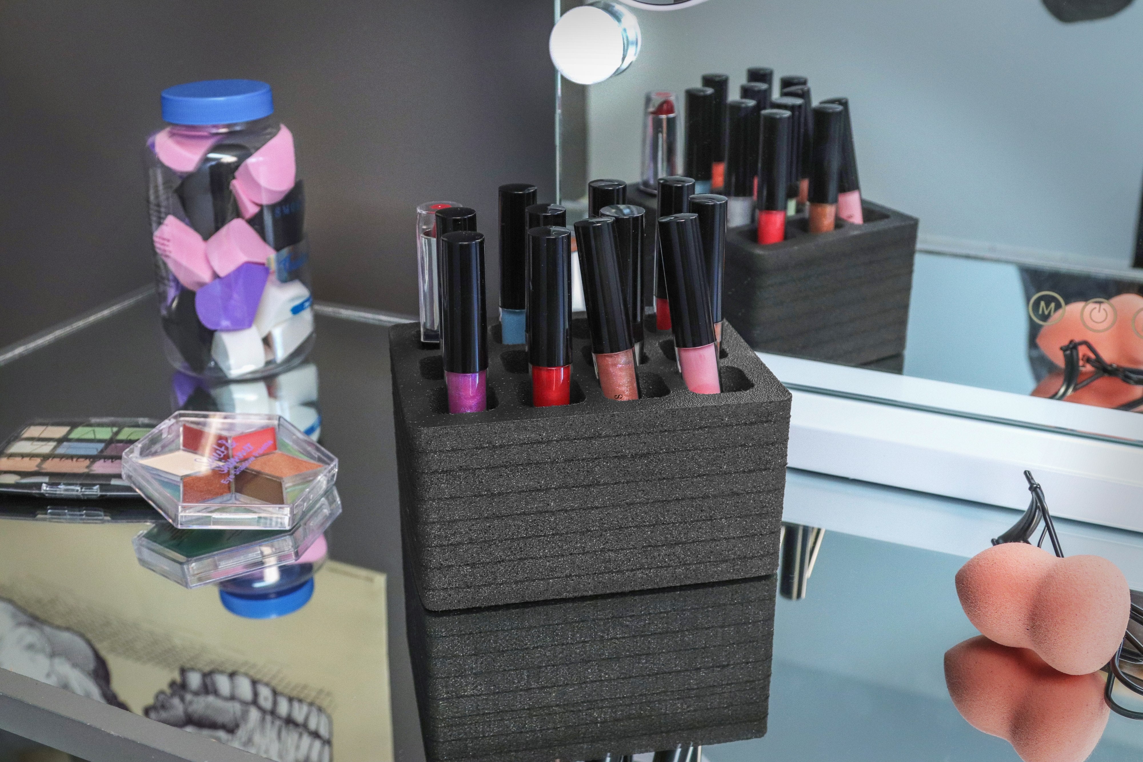 Tall Lipstick & Lip Gloss Stand Organizer 5.6" x 4.3"