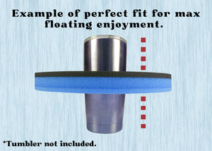 Universal Tumbler Holder Floating for Pool Lake Beach Durable 9.5 In f –