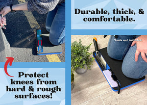 Portable Knee Cushion with Tool Pocket for Home Garden Work Automotive Workshop Durable Thick Comfortable Waterproof 15 x 10 In Kneeling Pad