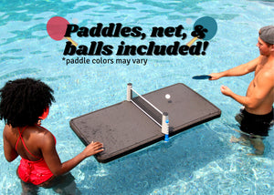 Floating Ping Pong Table Pool Float 4 Feet Long Includes Net, Paddles and Balls
