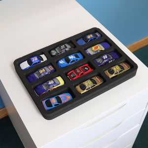 Toy Car Organizer Fits Hot Wheels/Matchbox Holds 12 7.9" x 10.9"