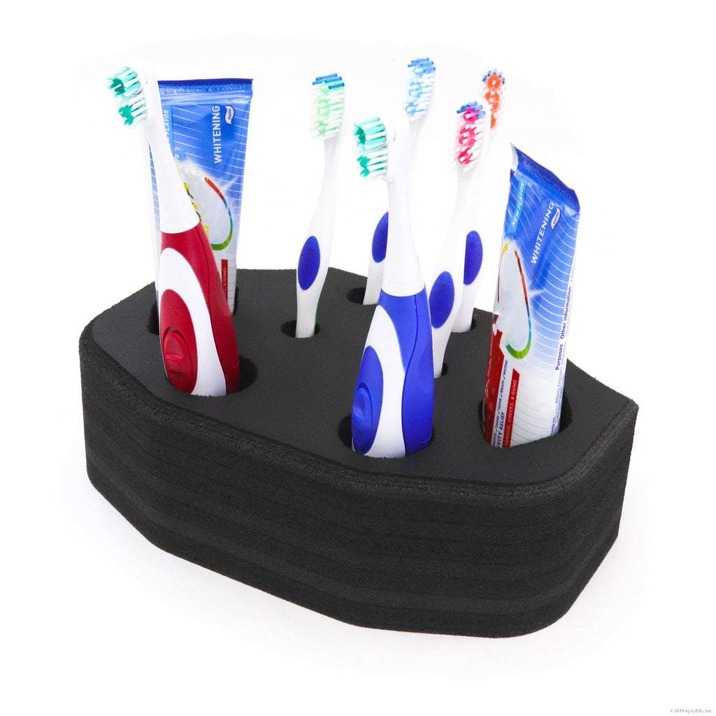 Toothbrush Holder Stand 8 Compartment