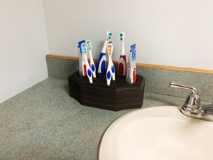 Toothbrush Holder Stand 8 Compartment