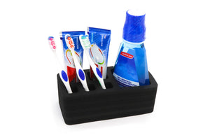 Toothbrush Holder Stand 6 Compartment