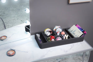 Makeup Drawer Organizer (Eyeliner, Cosmetics, More) 7.9" x 16.9"