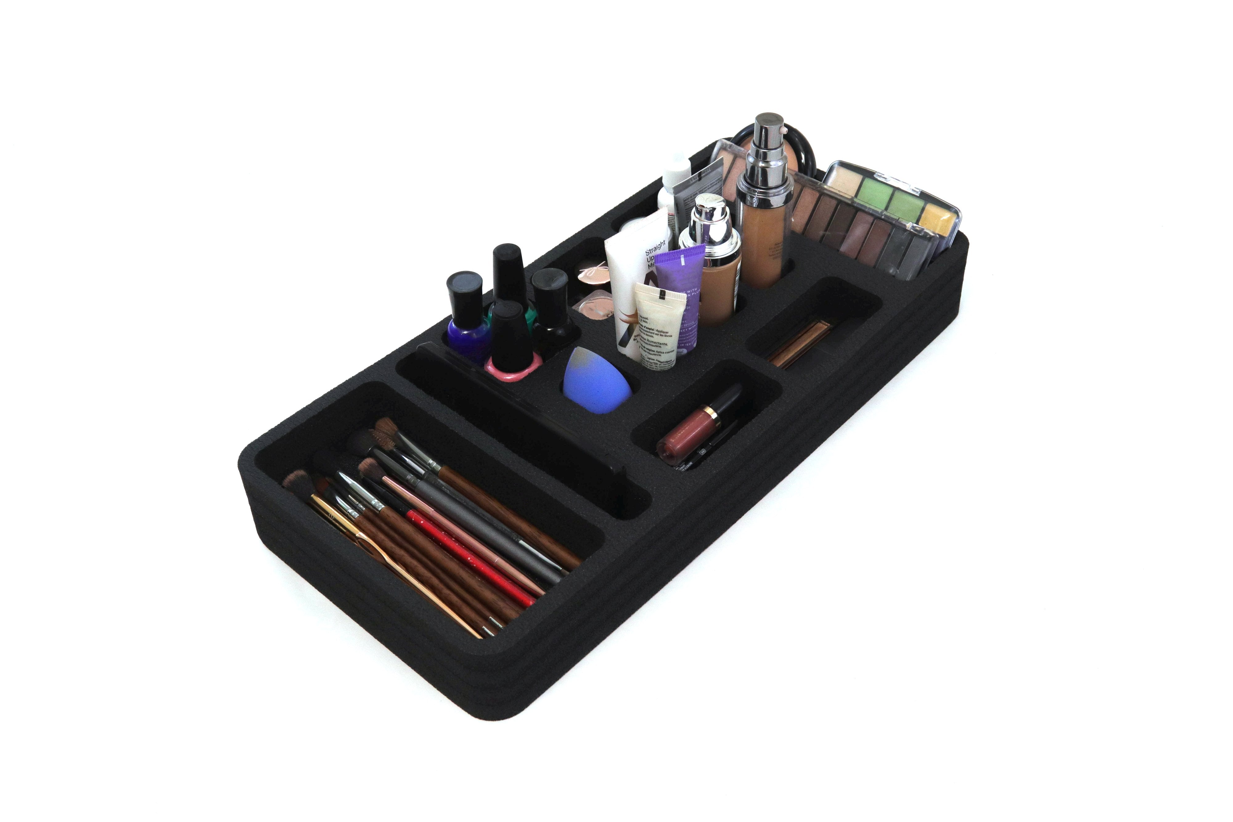 Makeup Drawer Organizer (Eyeliner, Cosmetics, More) 7.9" x 16.9"