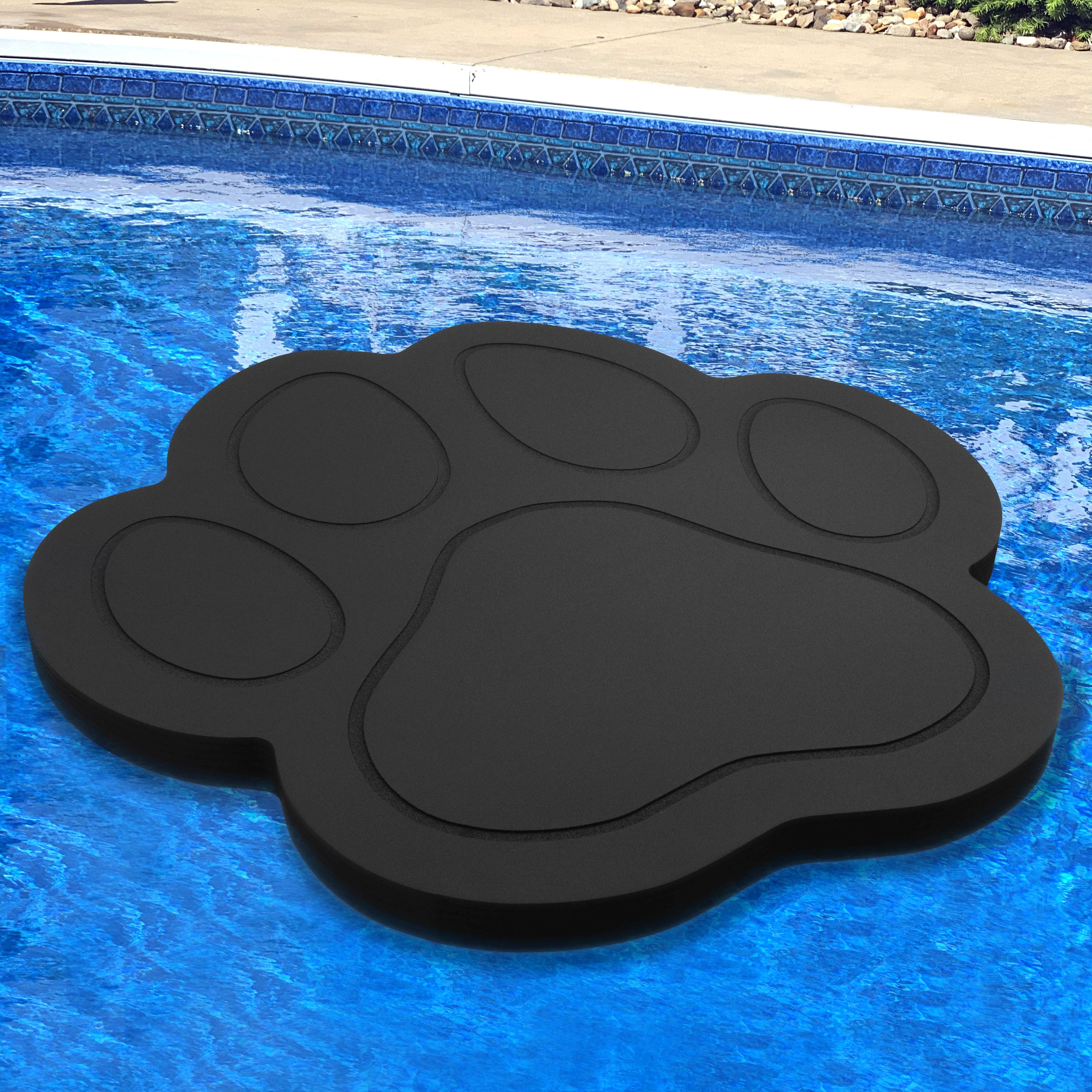 Floating Paw Print Lounging Pool Float 40"