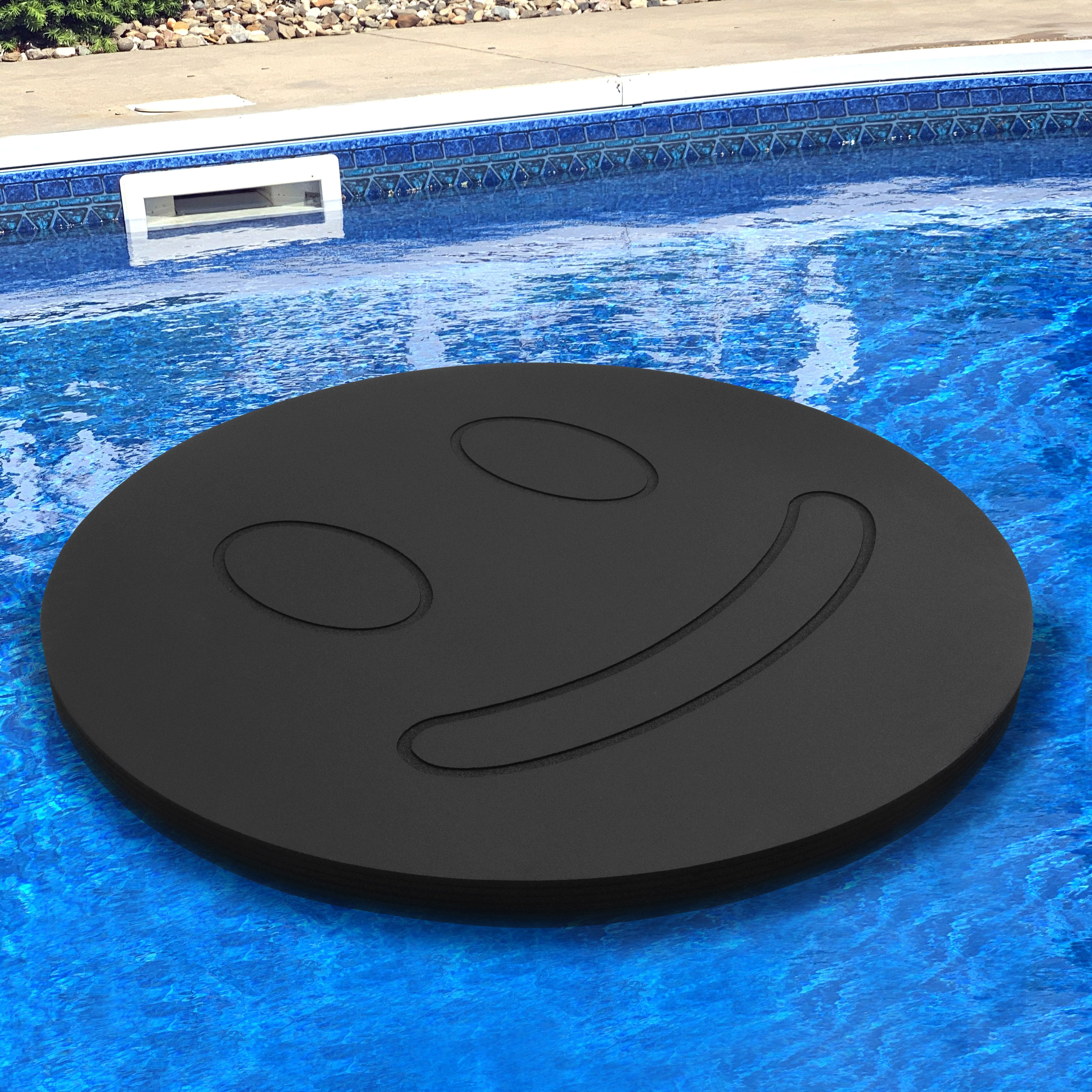 Floating Smiley Face Lounging Pool Float 40"