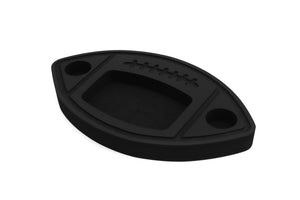 Football Shaped Drink Holder Floating Refreshment Table Tray for Pool or Beach Party Float Lounge Durable Black Foam 3 Compartment 2 Feet