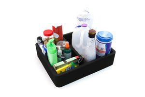 RV Organizer Bin Holder Washable for Refrigerator Counter Table Vanity More Keeps Items Together Reduces Contains Spills Foam 18 x 15 Inch