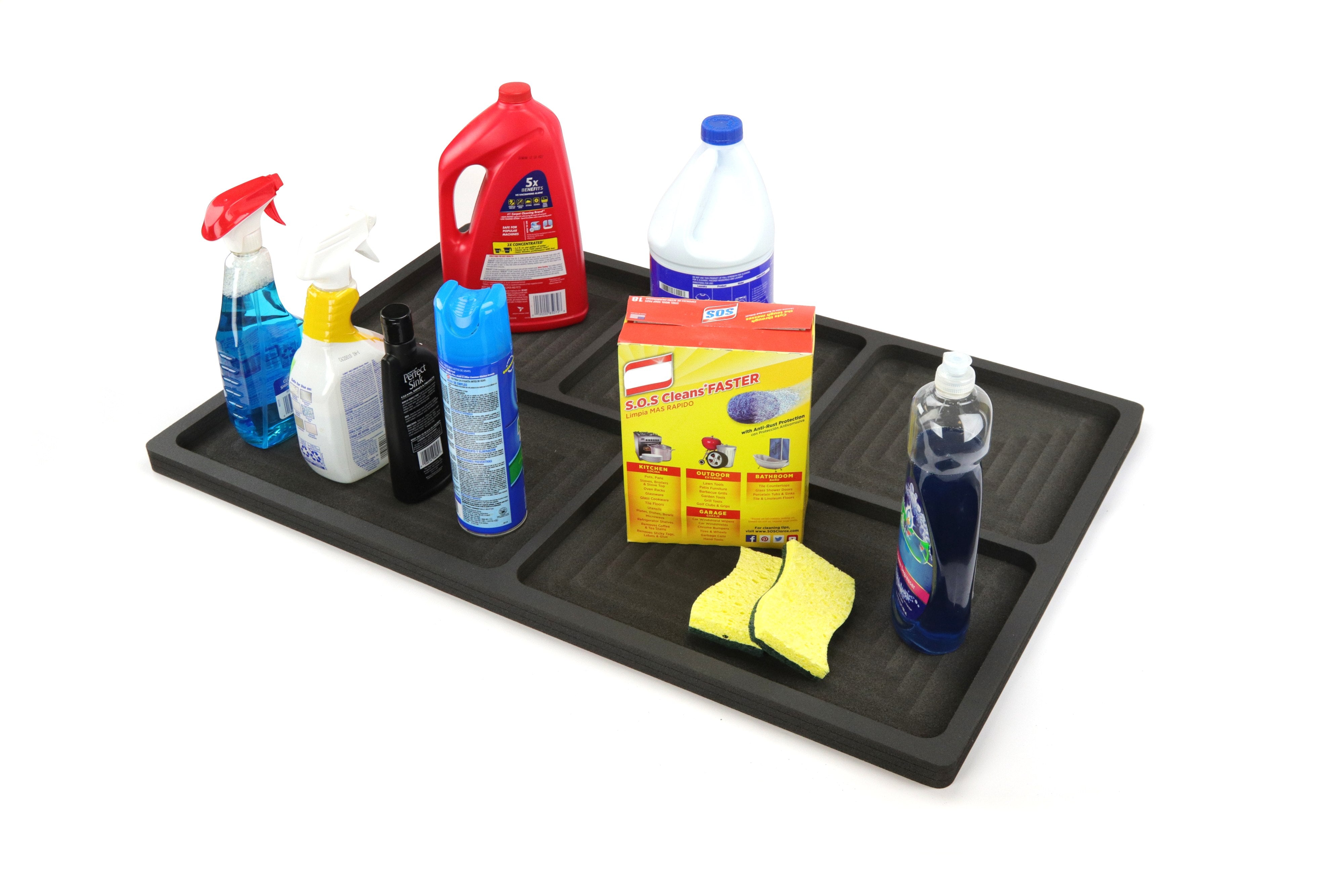 Under Sink Cabinet Mat Protector Bathroom Kitchen Drip Spill Tray 34" x 22"