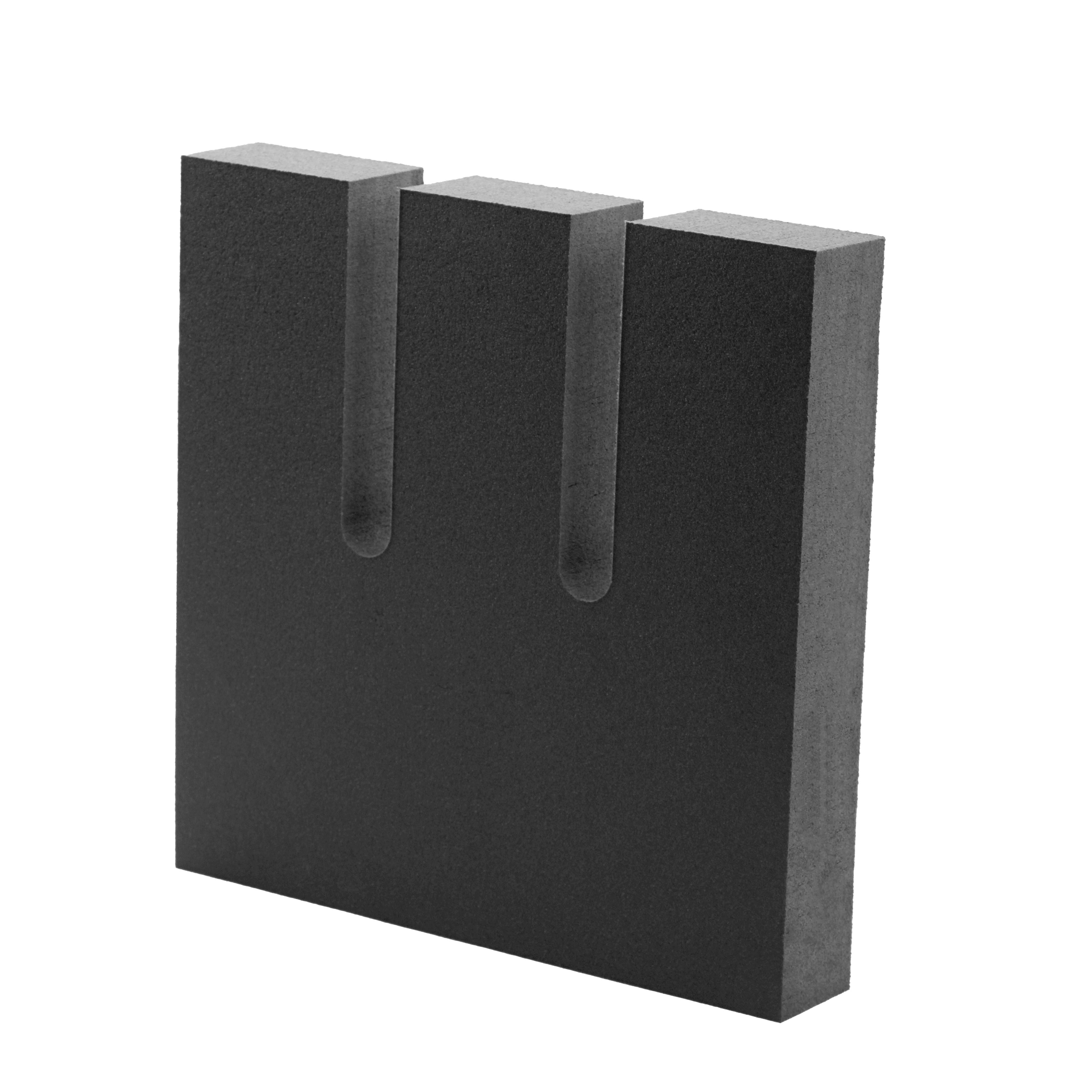 Heavy Duty Foam Dunnage Reusable Cushion for Shipping Box Crate Straight Slot 12x12x2 1 Pack