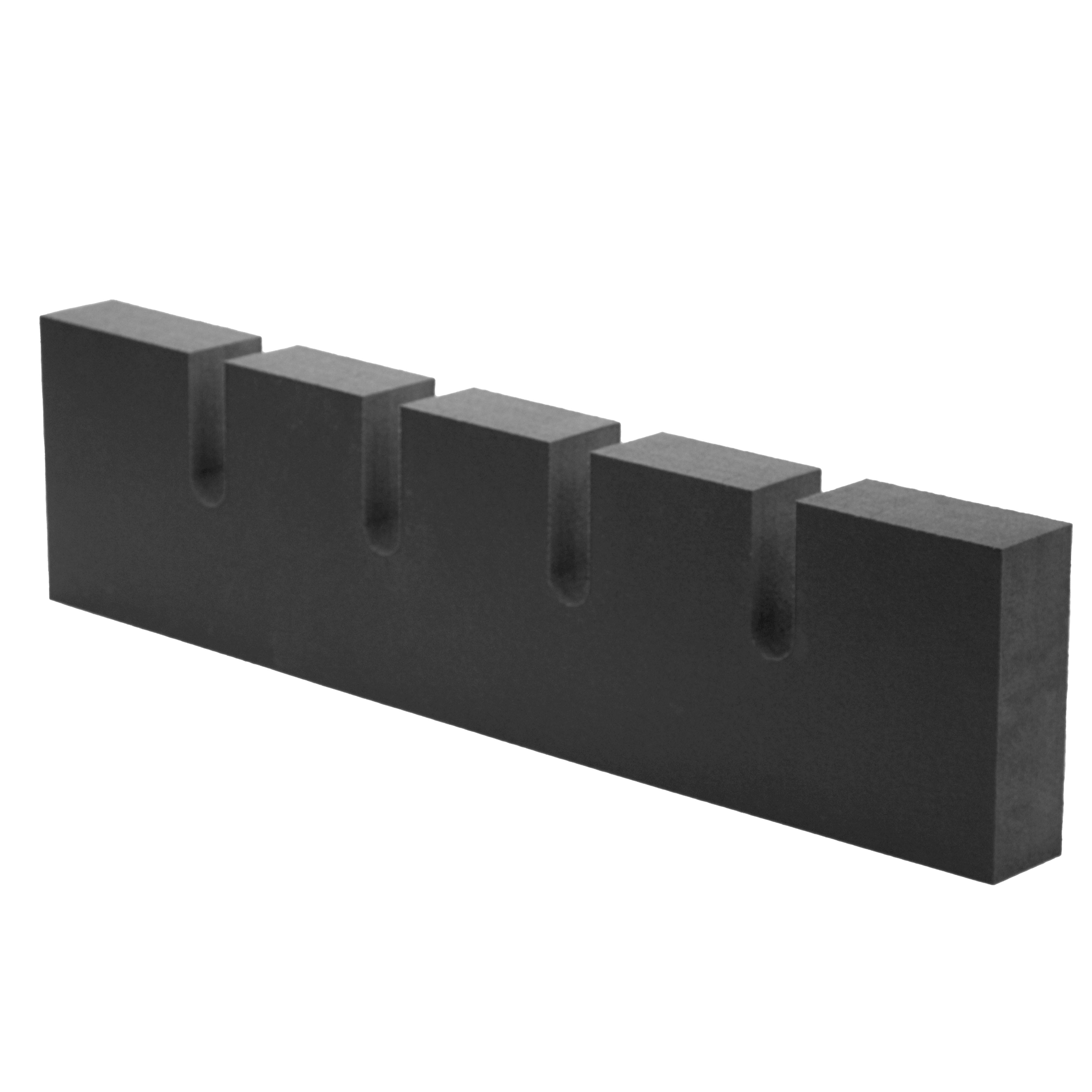 Heavy Duty Foam Dunnage Reusable Cushion for Shipping Box Crate Straight Slot 24x6x2 1 Pack