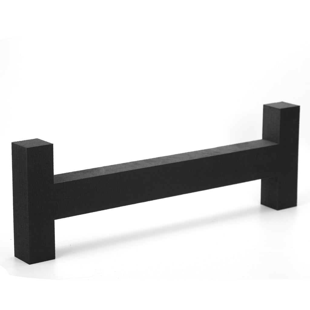 Heavy Duty Foam Dunnage Dogbone Shape Reusable Transport Storage Organization Shipping Boxes Crates Containers Warehouses Waterproof 24x8x2 Inches