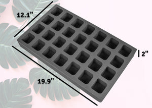 Cocktail Capsule Drawer Tray Insert Compatible Keurig DrinkWorks Pods for Kitchen Home Bar Party Waterproof Foam 28 Compartment 12.1 x 19.9 Inches