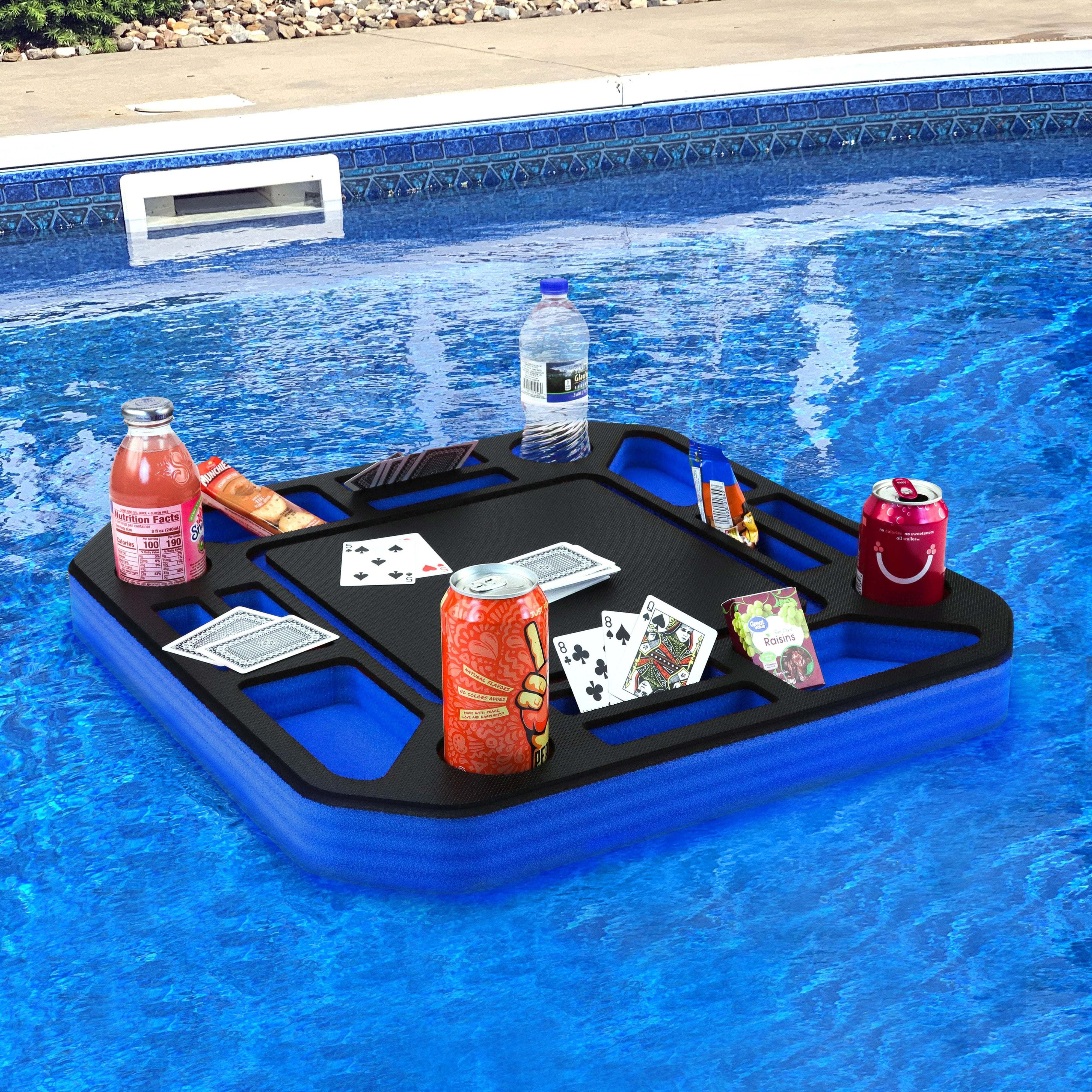 Folding Card Table Pool Games Floating Table For Adults With
