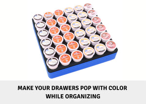 Coffee Pod Storage Deluxe Organizer Tray Drawer Insert for Kitchen Home Office Waterproof 12.5 X 12.5 Inches Holds 36 Compatible Keurig K-Cup