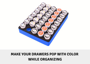 Coffee Pod Storage Deluxe Organizer Tray Drawer Insert for Kitchen Home Office Waterproof 10.9 X 14.9 Inches Holds 35 Compatible Keurig K-Cup