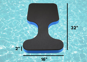 Polar Whale Floating Saddle Seat for Pool Lake or Beach Party Comfortable Water Float Lounge Chair Buoyant Durable Heavy Duty Foam 32 Inches Long