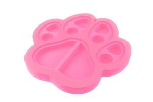 Paw Print Shaped Drink Holder Refreshment Table Tray Pool or Beach Party Float Lounge Durable Foam 10 Compartment UV Resistant Cup Holders 2 Feet