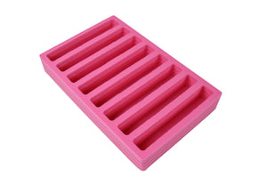 Polar Whale Nail Polish Drawer Organizer Tray Durable Pink Foam Washable Waterproof Insert for Home Bathroom Bedroom Office 9.5 x 14.9 Holds up to 48