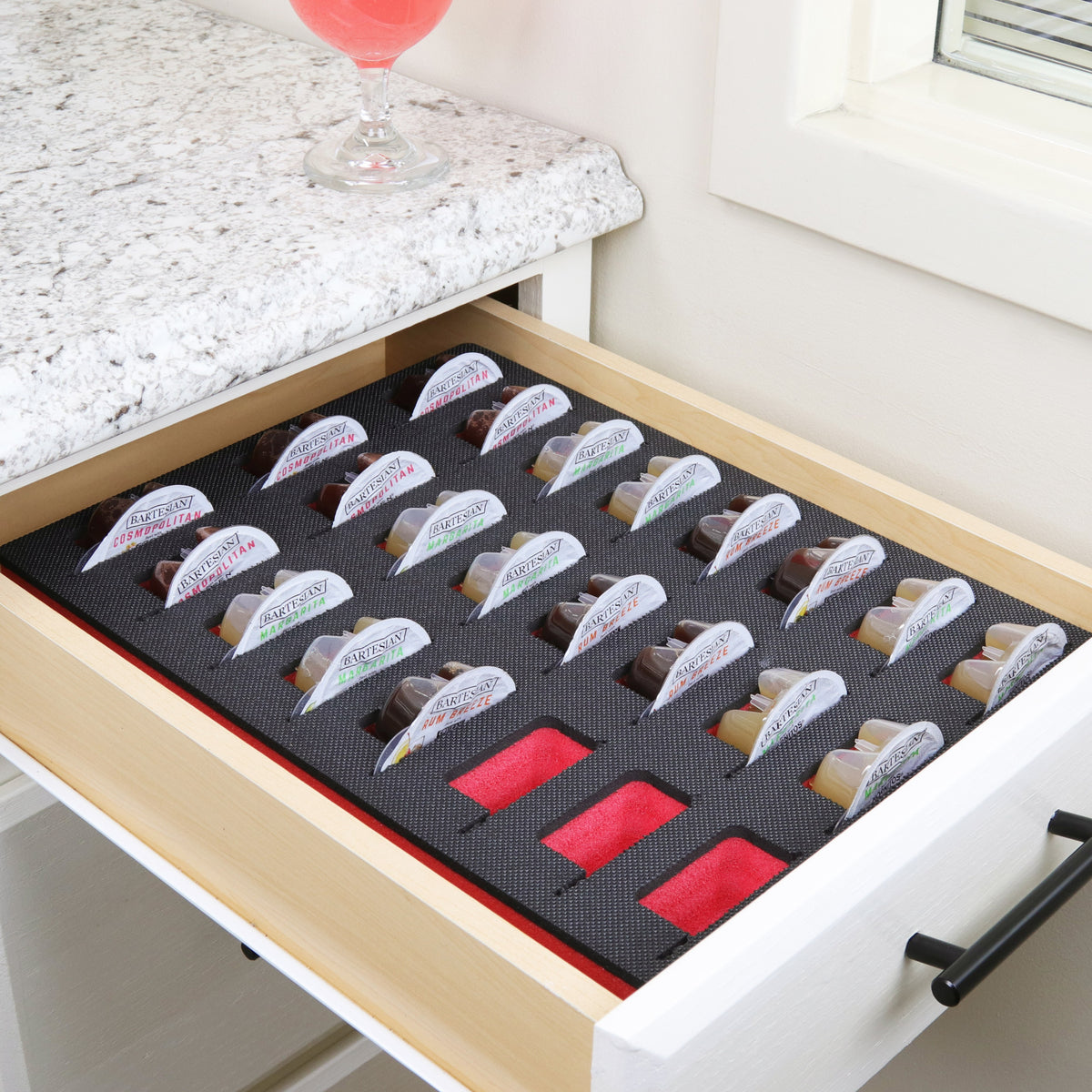 Cocktail Capsule Drawer Tray and Foam Compatible with Bartesian for Ki ...
